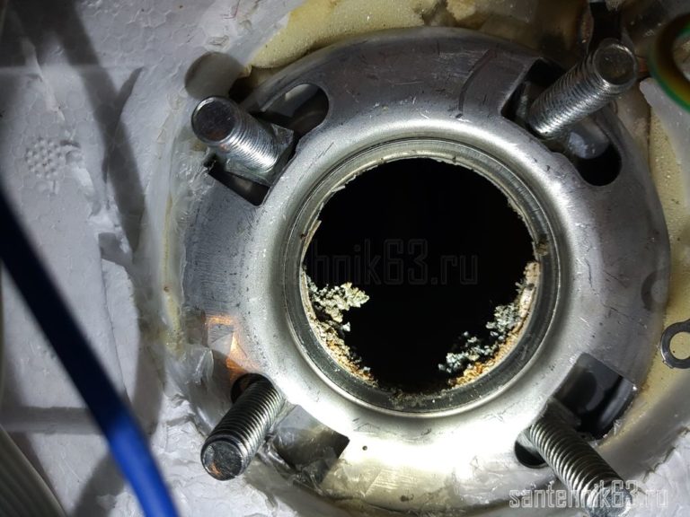 Замена магниевого анода в водонагревателе » Santehnik63.ru