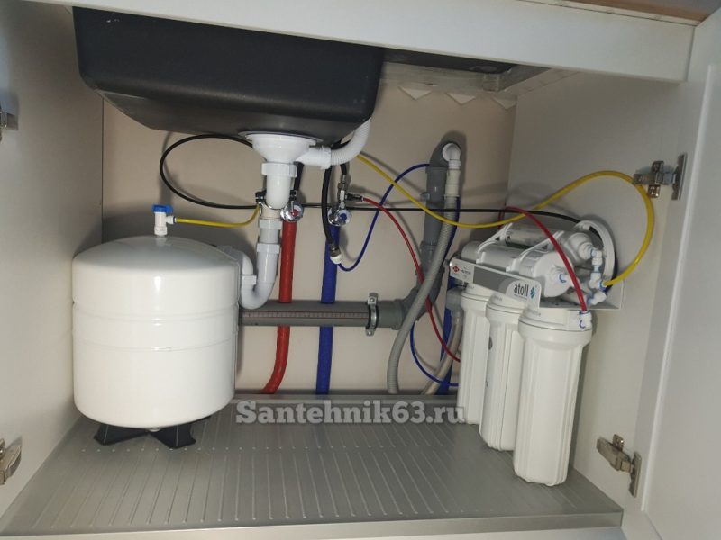 Установка фильтров очистки воды в Самаре